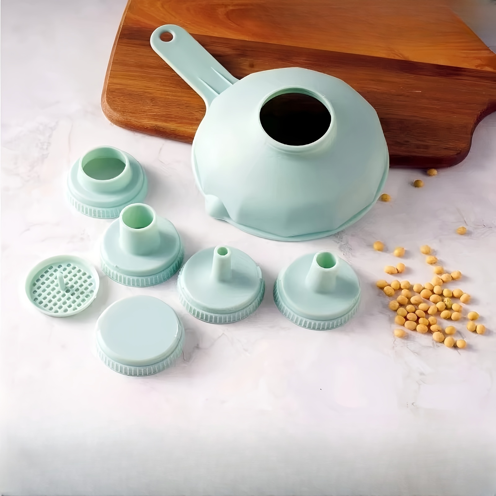 Camping Cooking Kitchen - 大口径キッチン漏斗 - 料理、キャンプ、旅行の必需品に最適、スパイス、ナッツ、小物に最適