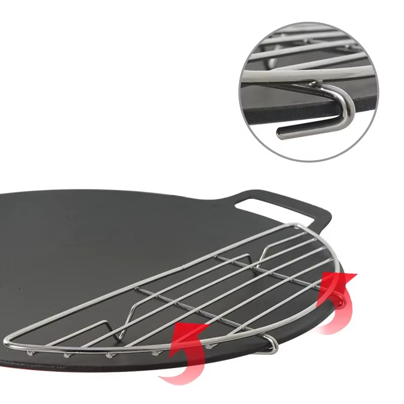 屋外バーベキューネットスチームラックステンレス鋼キャンプバー - Camping Cooking Mesh のレビューと価格