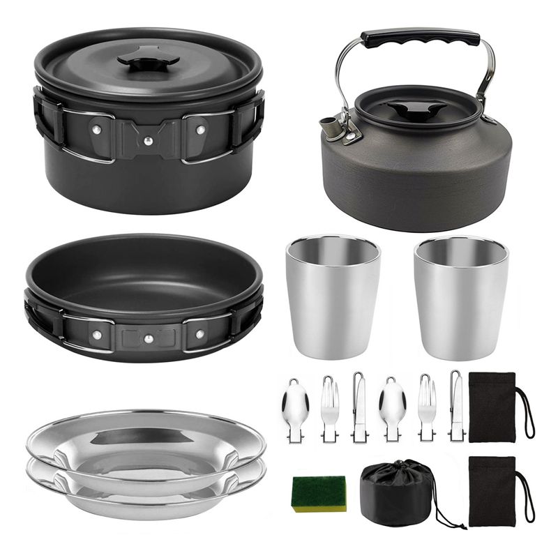 【購入者向け】キャンプ調理器具 ポータブル鍋 フライパン カ - Camping Cooking Accessories のレビューと価格