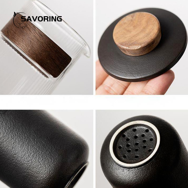 シンプルな中国製陶磁器茶器セット、ポット1個、カップ3個、バ - Camping Cooking Accessories のレビューと価格