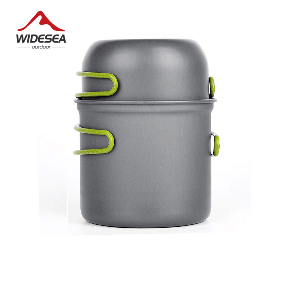 Widesea キャンプ調理器具アウトドア食器ポット超軽量セ - Camping Cooking And Dining Set のレビューと価格
