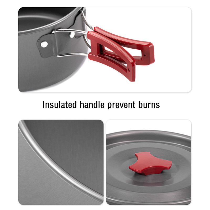 Naturehike-キャンプ用の超軽量調理器具,ピクニック - Camping Cooking And Dining Set のレビューと価格