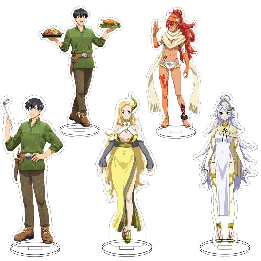 16CMアニメアクリルスタンド「異世界での私の異常なスキルで - Campfire Cooking With My Absurd Skill のレビューと価格