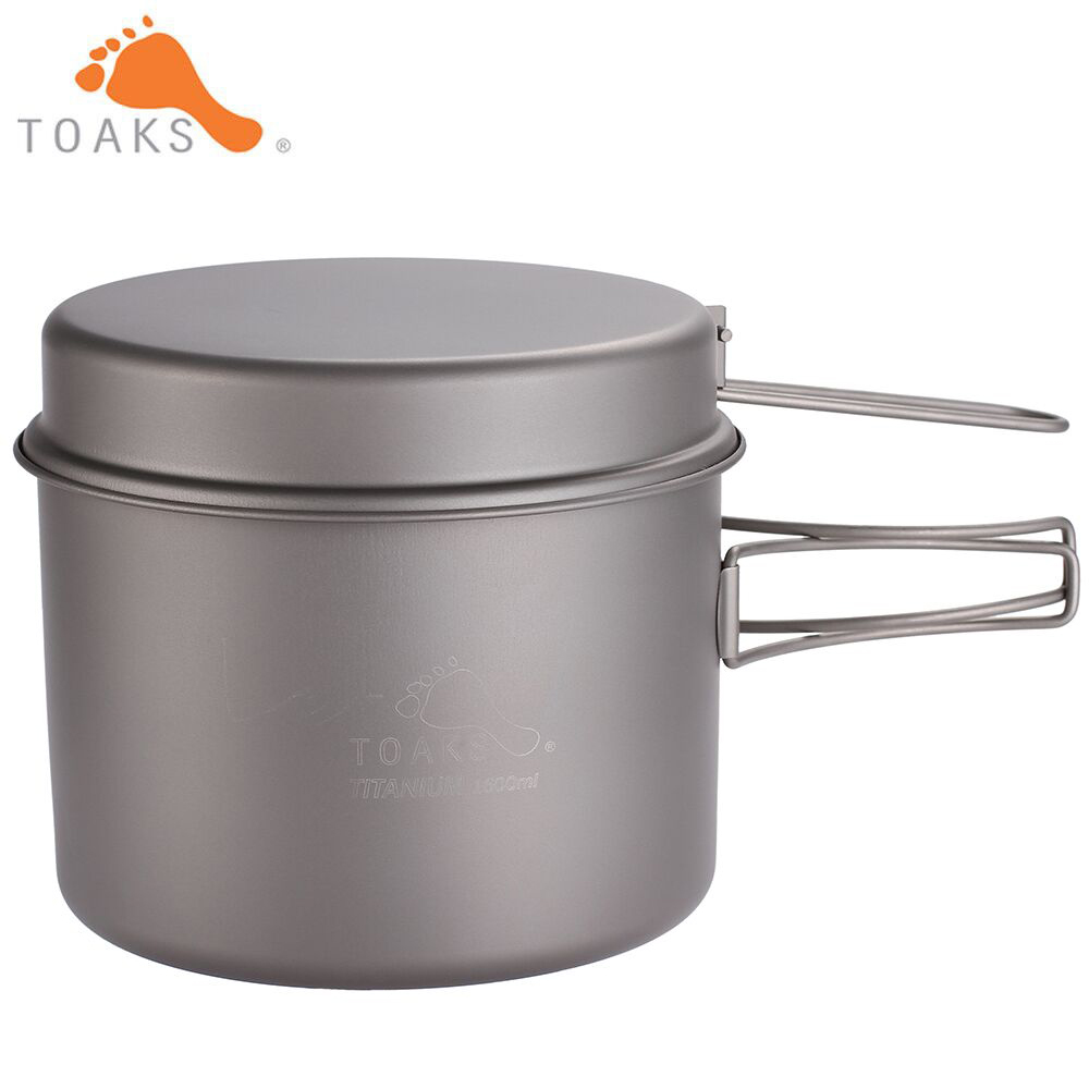 Toaks-超軽量チタンポットフライパン,調理器具セット,ア - Mess Kit Titanium のレビューと価格