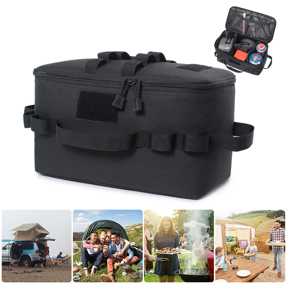 戦術的なポーチキャンプ収納袋調理器具オーガナイザーポータブル - Camping Cooking Utensil Organizer のレビューと価格