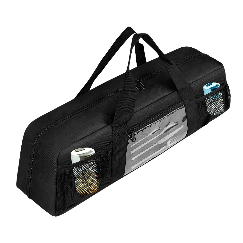 耐久性のあるバーベキュー用具収納バッグ、ポータブルグリルツー - Camping Cooking Utensil Organizer のレビューと価格