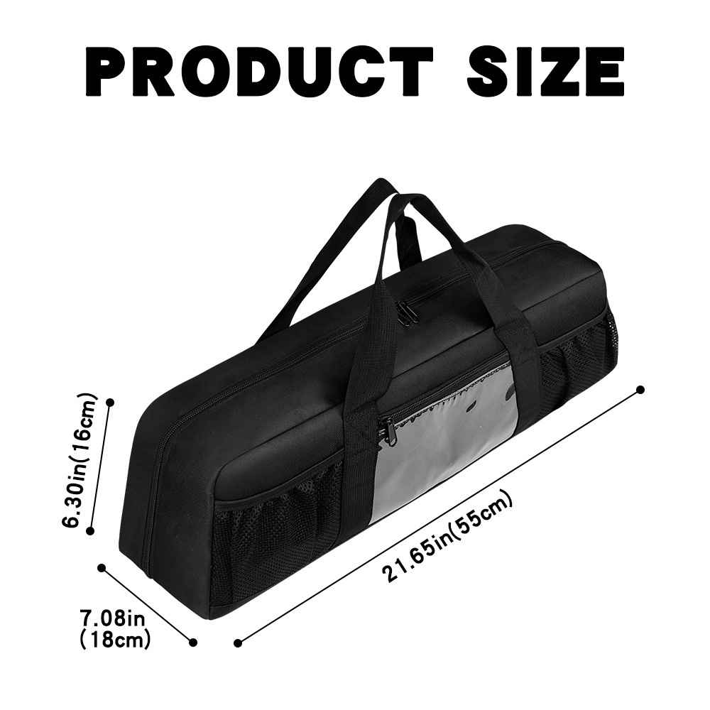 耐久性のあるバーベキュー用具収納バッグ、ポータブルグリルツー - Camping Cooking Utensil Organizer のレビューと価格
