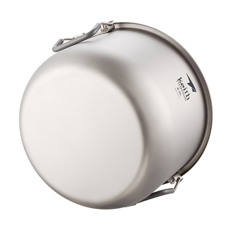 キース-キャンプ用調理セット、チタン調理器具、鍋、6l、静菌 - Mess Kit Titanium のレビューと価格