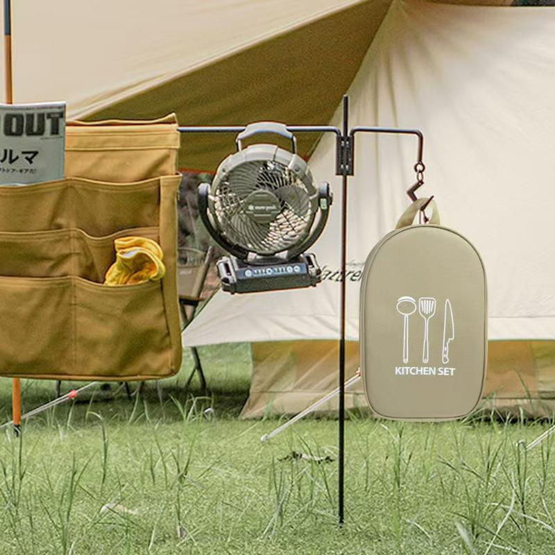 キャンプ用品オーガナイザーバッグアウトドアクッキング収納ポー - Camping Cooking Utensil Organizer のレビューと価格