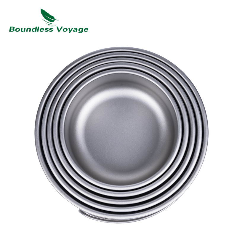 折りたたみハンドル付きの再利用可能な作業セット,キャンプ用の - Mess Kit Titanium のレビューと価格