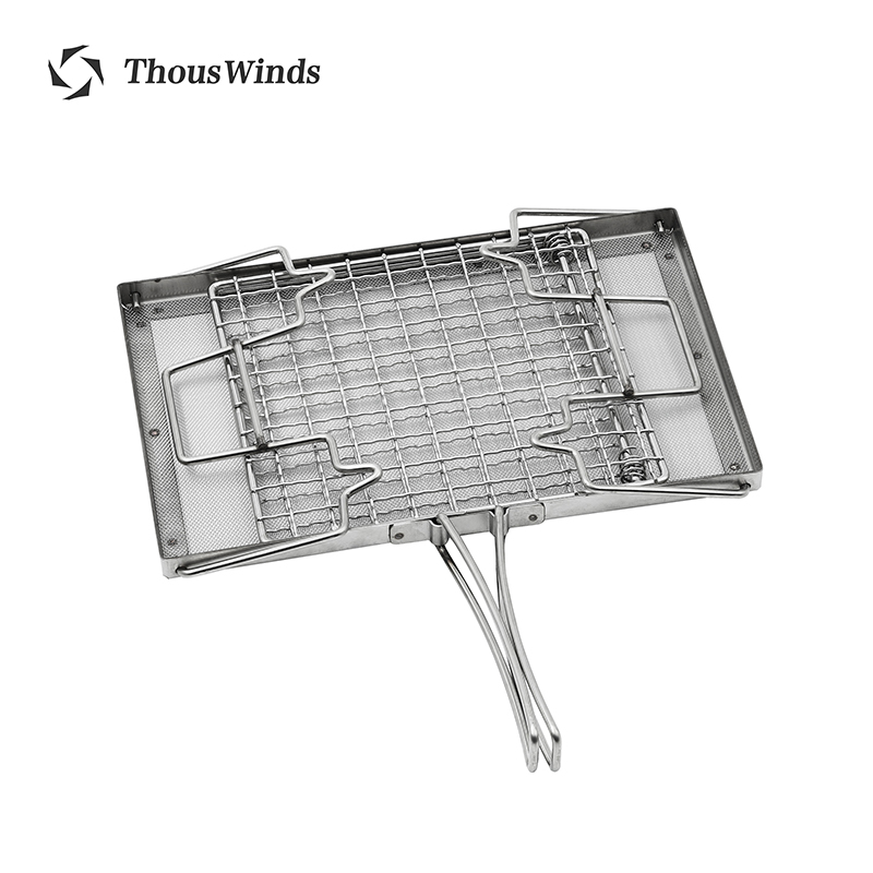 Thous Winds屋外ポータブルバーベキューグリル多機能 - Camping Cooking Mesh のレビューと価格