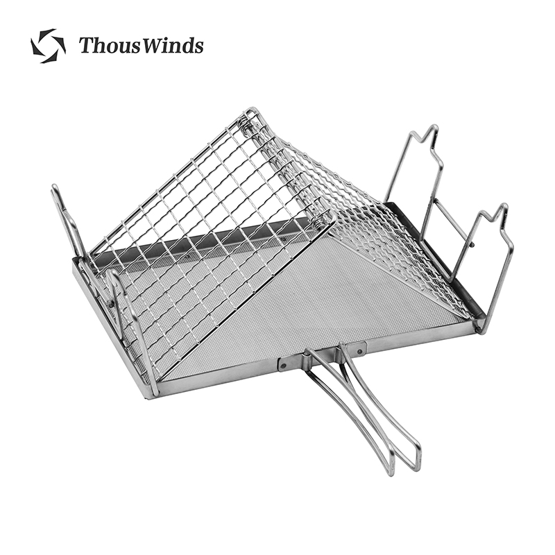 Thous Winds屋外ポータブルバーベキューグリル多機能 - Camping Cooking Mesh のレビューと価格