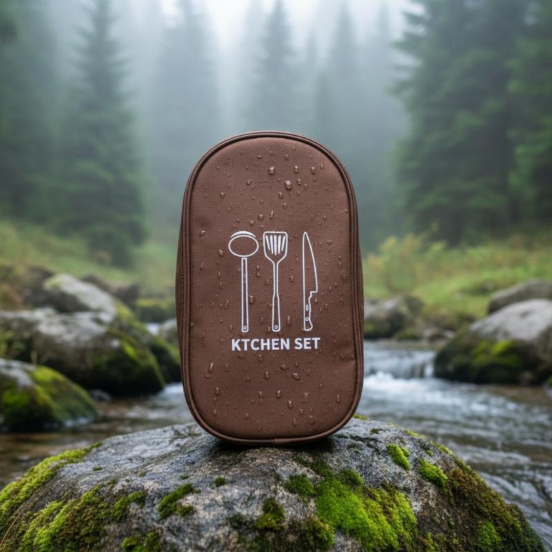 アウトドアクッキングバッグ キャンプ用収納バッグ ポータブル - Camping Cooking Utensil Organizer のレビューと価格