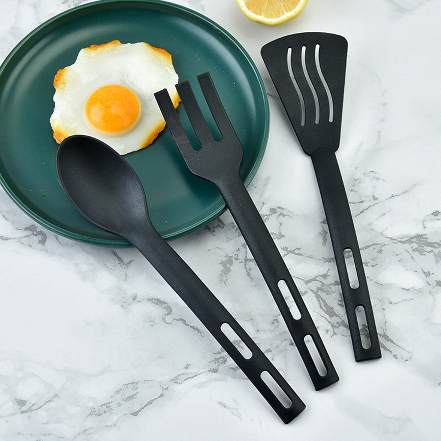 3 個ナイロンキッチン用品ヘラスプーン表面フォークナイロンキ - Camping Cooking Gear Set のレビューと価格