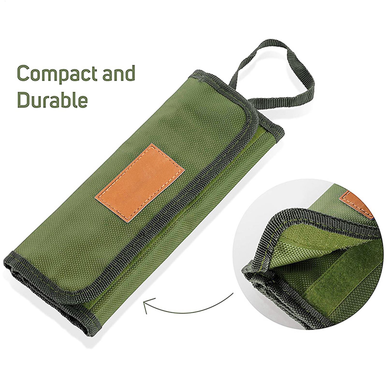キャンプ食器ロールバッグキャンプ旅行調理器具オーガナイザー多 - Camping Cooking Utensil Organizer のレビューと価格