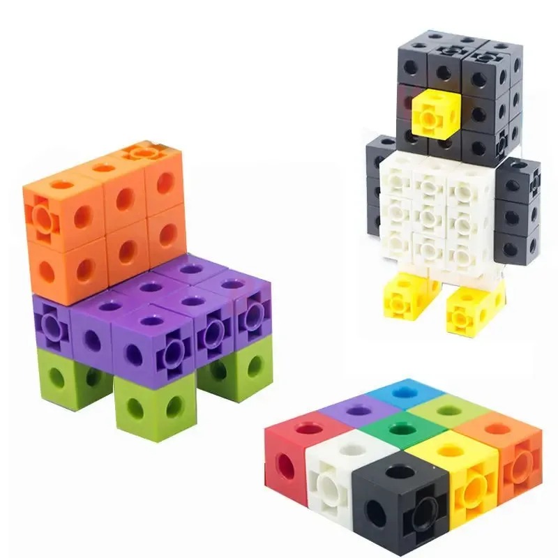 数学リンクキューブセット 100個入り 数学教材とキューブ  - Fire Starter Cube のレビューと価格