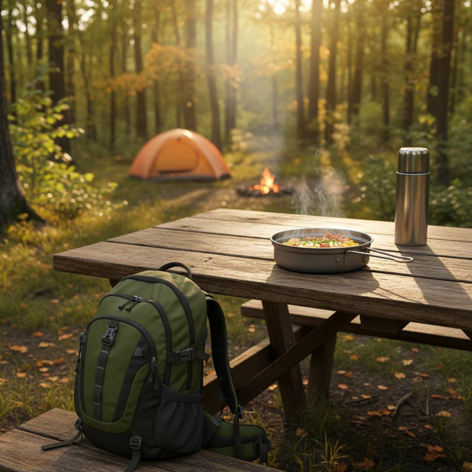 2ピースメタルキャンプクックセット高強度バックパッキング調理 - Camping Cooking And Dining Set のレビューと価格