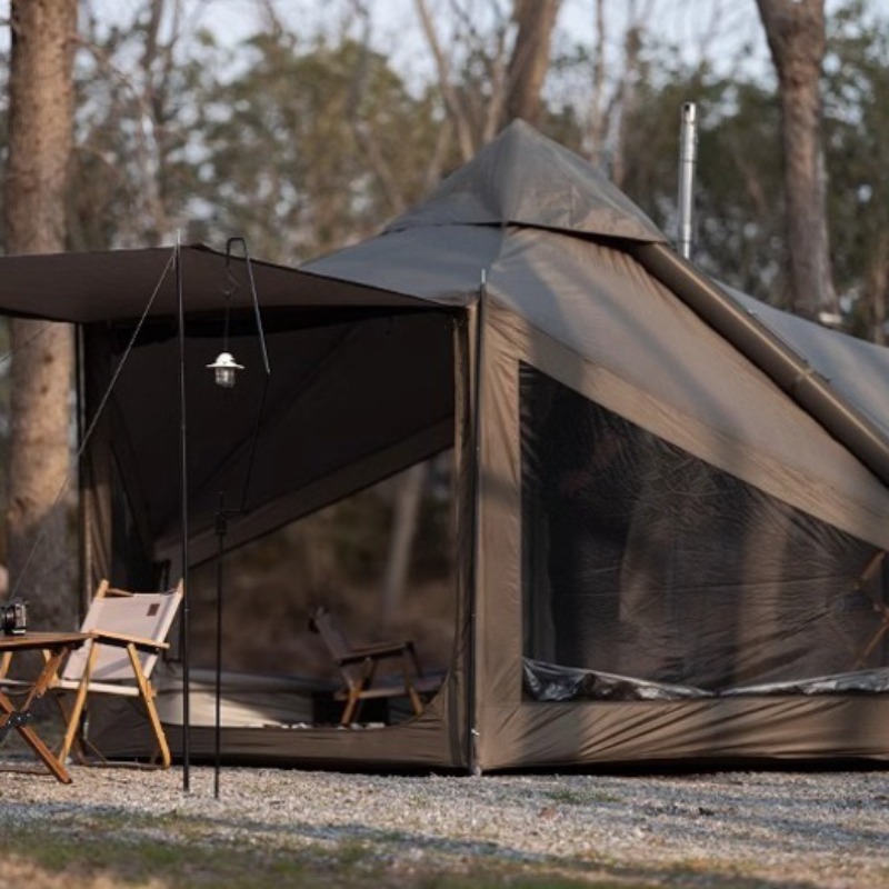 ファミリーツーリスト用インフレータブルテント アウトドア日よ - Camping Cooking Tent のレビューと価格
