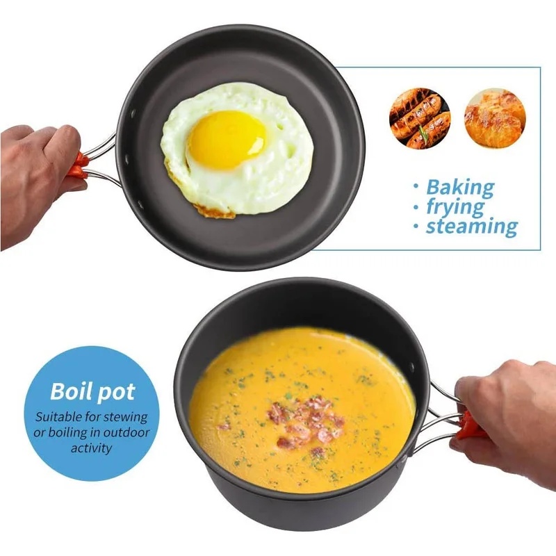 キャンプクッキングセット キャンプ調理器具 旅行用食器 アウ - Camping Cooking Mesh のレビューと価格